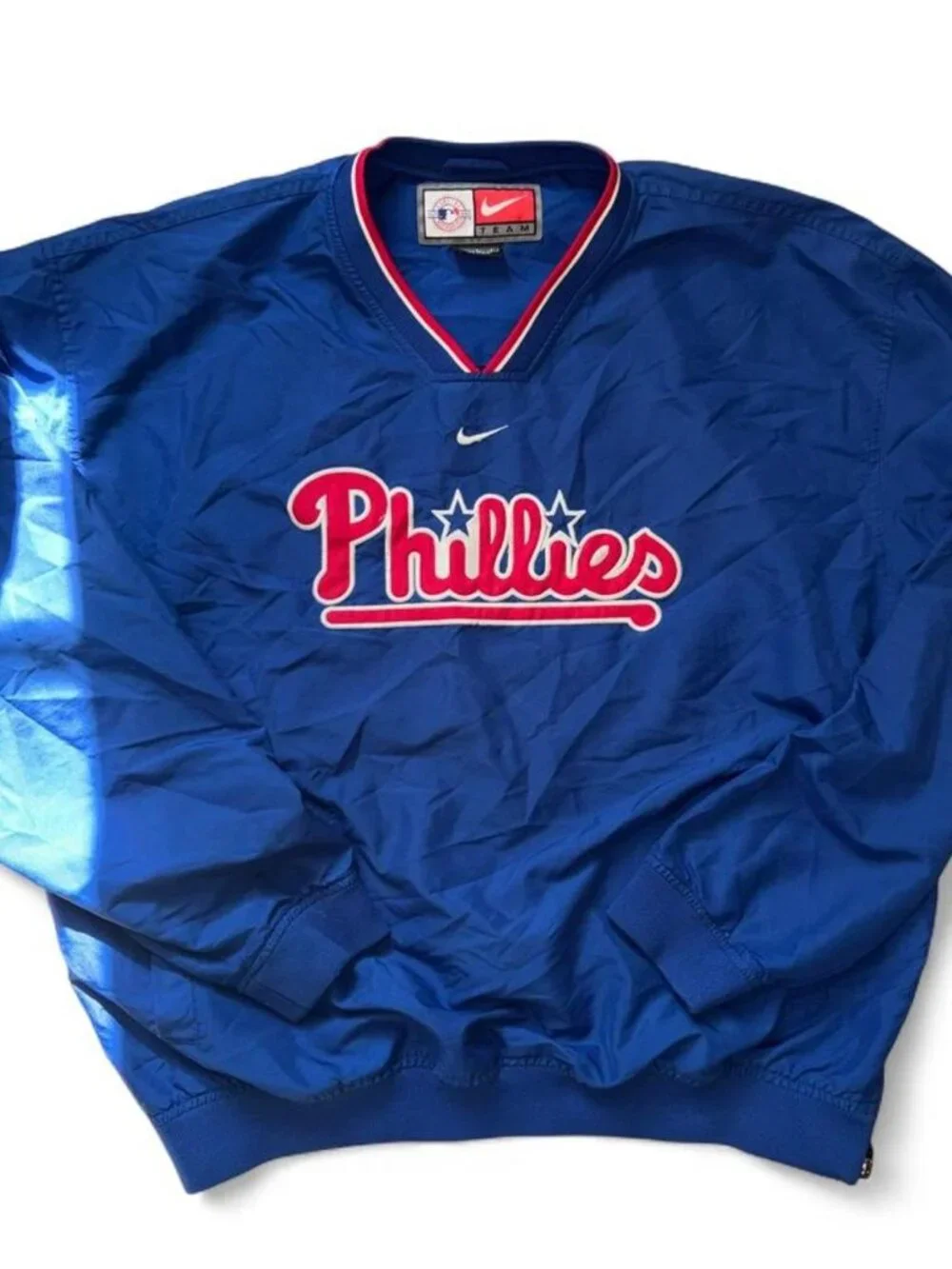 Nike Men's Philadelphia Phillies Windbreaker Jacket Size Large